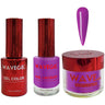 Wave Queen 3-In-1 Matching Combo Set / 1 Gel Polish 0.5 oz. + 1 Lacquer 0.5 oz. + 1 Dip Powder 2 oz. / #073 Something Grape