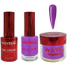 Wave Queen 3-In-1 Matching Combo Set / 1 Gel Polish 0.5 oz. + 1 Lacquer 0.5 oz. + 1 Dip Powder 2 oz. / #074 Windsor castle