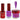 Wave Queen 3-In-1 Matching Combo Set / 1 Gel Polish 0.5 oz. + 1 Lacquer 0.5 oz. + 1 Dip Powder 2 oz. / #074 Windsor castle
