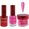Wave Queen 3-In-1 Matching Combo Set / 1 Gel Polish 0.5 oz. + 1 Lacquer 0.5 oz. + 1 Dip Powder 2 oz. / #079 Major Pink!
