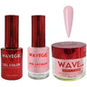 Wave Queen 3-In-1 Matching Combo Set / 1 Gel Polish 0.5 oz. + 1 Lacquer 0.5 oz. + 1 Dip Powder 2 oz. / #080 Pink Beige