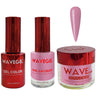 Wave Queen 3-In-1 Matching Combo Set / 1 Gel Polish 0.5 oz. + 1 Lacquer 0.5 oz. + 1 Dip Powder 2 oz. / #082 Orchids and more Orchids