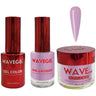 Wave Queen 3-In-1 Matching Combo Set / 1 Gel Polish 0.5 oz. + 1 Lacquer 0.5 oz. + 1 Dip Powder 2 oz. / #084 Ciao Bella