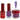 Wave Queen 3-In-1 Matching Combo Set / 1 Gel Polish 0.5 oz. + 1 Lacquer 0.5 oz. + 1 Dip Powder 2 oz. / #089 Highest Rank