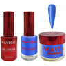 Wave Queen 3-In-1 Matching Combo Set / 1 Gel Polish 0.5 oz. + 1 Lacquer 0.5 oz. + 1 Dip Powder 2 oz. / #091 Ocean Blue