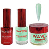 Wave Queen 3-In-1 Matching Combo Set / 1 Gel Polish 0.5 oz. + 1 Lacquer 0.5 oz. + 1 Dip Powder 2 oz. / #094 Limelight