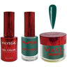 Wave Queen 3-In-1 Matching Combo Set / 1 Gel Polish 0.5 oz. + 1 Lacquer 0.5 oz. + 1 Dip Powder 2 oz. / #101 Heavenly Tenno