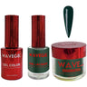 Wave Queen 3-In-1 Matching Combo Set / 1 Gel Polish 0.5 oz. + 1 Lacquer 0.5 oz. + 1 Dip Powder 2 oz. / #104 Neapolitan