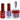 Wave Queen 3-In-1 Matching Combo Set / 1 Gel Polish 0.5 oz. + 1 Lacquer 0.5 oz. + 1 Dip Powder 2 oz. / #113 Blue Sparkle