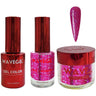 Wave Queen 3-In-1 Matching Combo Set / 1 Gel Polish 0.5 oz. + 1 Lacquer 0.5 oz. + 1 Dip Powder 2 oz. / #115 Yes, Your Highness