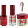 Wave Queen 3-In-1 Matching Combo Set / 1 Gel Polish 0.5 oz. + 1 Lacquer 0.5 oz. + 1 Dip Powder 2 oz. / #117 Keep up with me