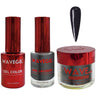 Wave Queen 3-In-1 Matching Combo Set / 1 Gel Polish 0.5 oz. + 1 Lacquer 0.5 oz. + 1 Dip Powder 2 oz. / #120 Royal Secrets
