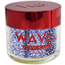 Wave Queen - Gel Acrylic/Dipping Powder 2 oz. / #113 Blue Sparkle