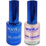 Wave Royal Collection 2-In-1 Matching Duo Set / 1 Gel Polish 0.5 oz. + 1 Lacquer 0.5 oz. / #WR008 Danish Royalty