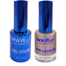 Wave Royal Collection 2-In-1 Matching Duo Set / 1 Gel Polish 0.5 oz. + 1 Lacquer 0.5 oz. / #WR010 On Sight