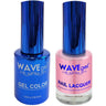 Wave Royal Collection 2-In-1 Matching Duo Set / 1 Gel Polish 0.5 oz. + 1 Lacquer 0.5 oz. / #WR020 Heaven Sent