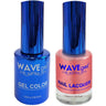 Wave Royal Collection 2-In-1 Matching Duo Set / 1 Gel Polish 0.5 oz. + 1 Lacquer 0.5 oz. / #WR034 Oh Darling