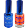 Wave Royal Collection 2-In-1 Matching Duo Set / 1 Gel Polish 0.5 oz. + 1 Lacquer 0.5 oz. / #WR042 Exclusives Only