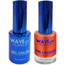 Wave Royal Collection 2-In-1 Matching Duo Set / 1 Gel Polish 0.5 oz. + 1 Lacquer 0.5 oz. / #WR043 Hello from the other side!