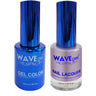 Wave Royal Collection 2-In-1 Matching Duo Set / 1 Gel Polish 0.5 oz. + 1 Lacquer 0.5 oz. / #WR045 Queen's Residence