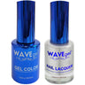 Wave Royal Collection 2-In-1 Matching Duo Set / 1 Gel Polish 0.5 oz. + 1 Lacquer 0.5 oz. / #WR046 Deliver my Sincerity