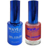 Wave Royal Collection 2-In-1 Matching Duo Set / 1 Gel Polish 0.5 oz. + 1 Lacquer 0.5 oz. / #WR052 Dare Devil