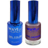 Wave Royal Collection 2-In-1 Matching Duo Set / 1 Gel Polish 0.5 oz. + 1 Lacquer 0.5 oz. / #WR053 Pince's Pleasure