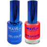Wave Royal Collection 2-In-1 Matching Duo Set / 1 Gel Polish 0.5 oz. + 1 Lacquer 0.5 oz. / #WR060 Lipstick Marks