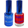 Wave Royal Collection 2-In-1 Matching Duo Set / 1 Gel Polish 0.5 oz. + 1 Lacquer 0.5 oz. / #WR062 Royal Blood