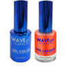 Wave Royal Collection 2-In-1 Matching Duo Set / 1 Gel Polish 0.5 oz. + 1 Lacquer 0.5 oz. / #WR070 King's Inferno
