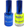 Wave Royal Collection 2-In-1 Matching Duo Set / 1 Gel Polish 0.5 oz. + 1 Lacquer 0.5 oz. / #WR074 Glowing
