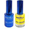 Wave Royal Collection 2-In-1 Matching Duo Set / 1 Gel Polish 0.5 oz. + 1 Lacquer 0.5 oz. / #WR076 All Things Olive