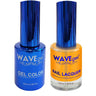 Wave Royal Collection 2-In-1 Matching Duo Set / 1 Gel Polish 0.5 oz. + 1 Lacquer 0.5 oz. / #WR077 Ivory Coast