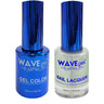 Wave Royal Collection 2-In-1 Matching Duo Set / 1 Gel Polish 0.5 oz. + 1 Lacquer 0.5 oz. / #WR081 Wealthy Reign
