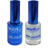 Wave Royal Collection 2-In-1 Matching Duo Set / 1 Gel Polish 0.5 oz. + 1 Lacquer 0.5 oz. / #WR082 Day in Capri