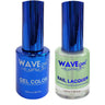 Wave Royal Collection 2-In-1 Matching Duo Set / 1 Gel Polish 0.5 oz. + 1 Lacquer 0.5 oz. / #WR084 queen in a Carriage