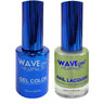 Wave Royal Collection 2-In-1 Matching Duo Set / 1 Gel Polish 0.5 oz. + 1 Lacquer 0.5 oz. / #WR085 Nature's Throne