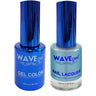 Wave Royal Collection 2-In-1 Matching Duo Set / 1 Gel Polish 0.5 oz. + 1 Lacquer 0.5 oz. / #WR092 Princely to the Kingly
