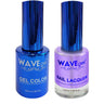 Wave Royal Collection 2-In-1 Matching Duo Set / 1 Gel Polish 0.5 oz. + 1 Lacquer 0.5 oz. / #WR097 Moroccan Nights