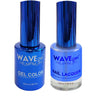 Wave Royal Collection 2-In-1 Matching Duo Set / 1 Gel Polish 0.5 oz. + 1 Lacquer 0.5 oz. / #WR104 Meet Me at the Gate!