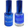 Wave Royal Collection 2-In-1 Matching Duo Set / 1 Gel Polish 0.5 oz. + 1 Lacquer 0.5 oz. / #WR105 Royal Blue