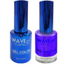 Wave Royal Collection 2-In-1 Matching Duo Set / 1 Gel Polish 0.5 oz. + 1 Lacquer 0.5 oz. / #WR107 New Palace, Who Dis?