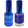 Wave Royal Collection 2-In-1 Matching Duo Set / 1 Gel Polish 0.5 oz. + 1 Lacquer 0.5 oz. / #WR109 Night Shift at the Palace
