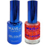 Wave Royal Collection 2-In-1 Matching Duo Set / 1 Gel Polish 0.5 oz. + 1 Lacquer 0.5 oz. / #WR115 The Crowning