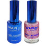 Wave Royal Collection 2-In-1 Matching Duo Set / 1 Gel Polish 0.5 oz. + 1 Lacquer 0.5 oz. / #WR116 Royal Party