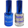 Wave Royal Collection 2-In-1 Matching Duo Set / 1 Gel Polish 0.5 oz. + 1 Lacquer 0.5 oz. / #WR117 The Royal Palace