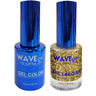 Wave Royal Collection 2-In-1 Matching Duo Set / 1 Gel Polish 0.5 oz. + 1 Lacquer 0.5 oz. / #WR118 The Midas touch
