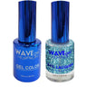 Wave Royal Collection 2-In-1 Matching Duo Set / 1 Gel Polish 0.5 oz. + 1 Lacquer 0.5 oz. / #WR119 Queen's Sky