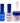 Wave Royal Collection 3-In-1 Matching Combo Set / 1 Gel Polish 0.5 oz. + 1 Lacquer 0.5 oz. + 1 Dip Powder 2 oz. / #WR008 Danish Royalty