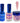 Wave Royal Collection 3-In-1 Matching Combo Set / 1 Gel Polish 0.5 oz. + 1 Lacquer 0.5 oz. + 1 Dip Powder 2 oz. / #WR014 Mysore Palace
